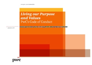 Purpose, Values And Code Of Conduct | PwC